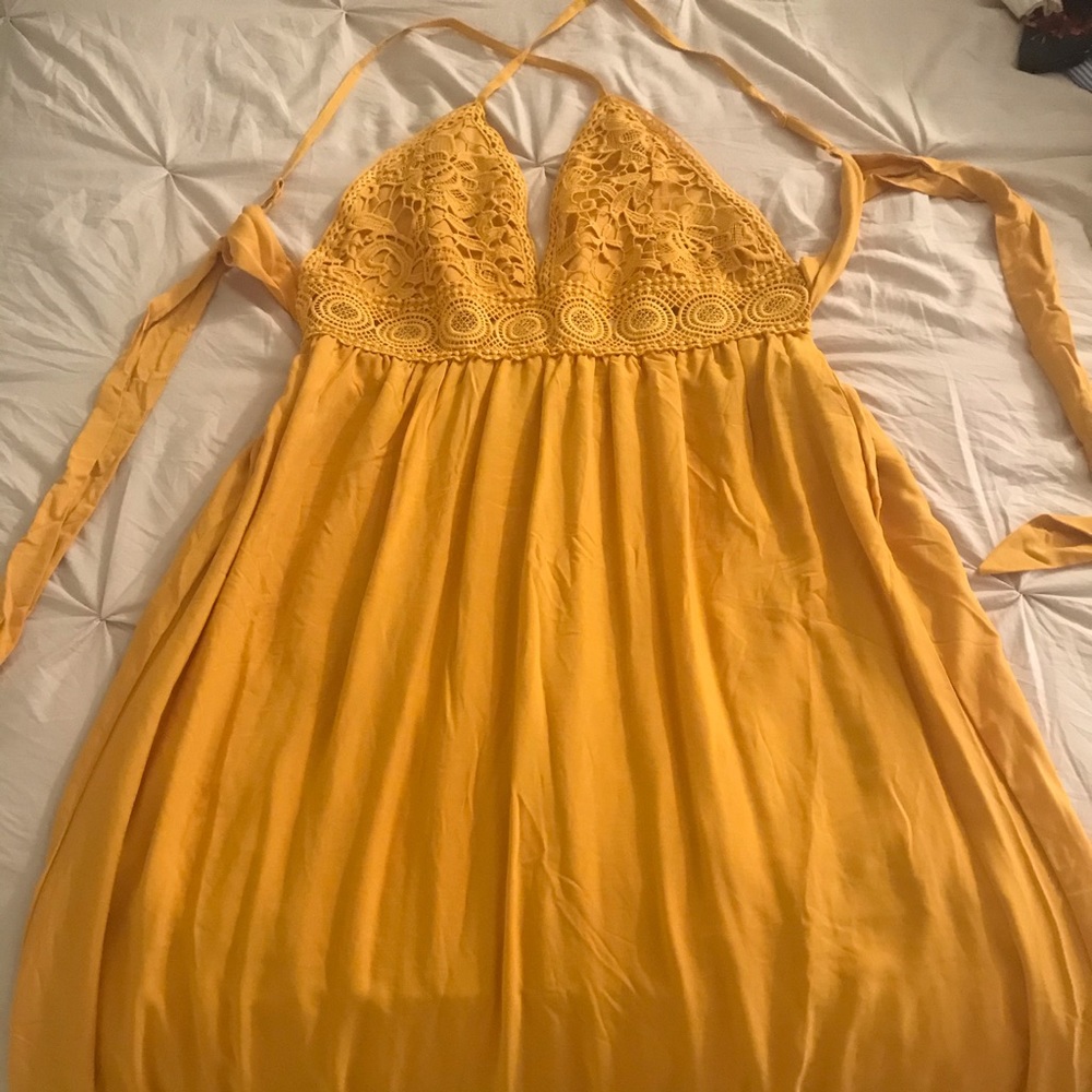 Boho floral maxi dress